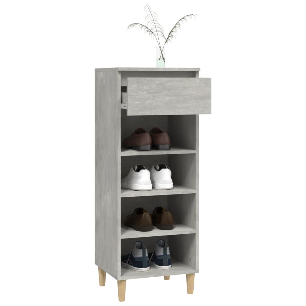 Schuhschrank Weiß 40x36x105 cm Holzwerkstoff