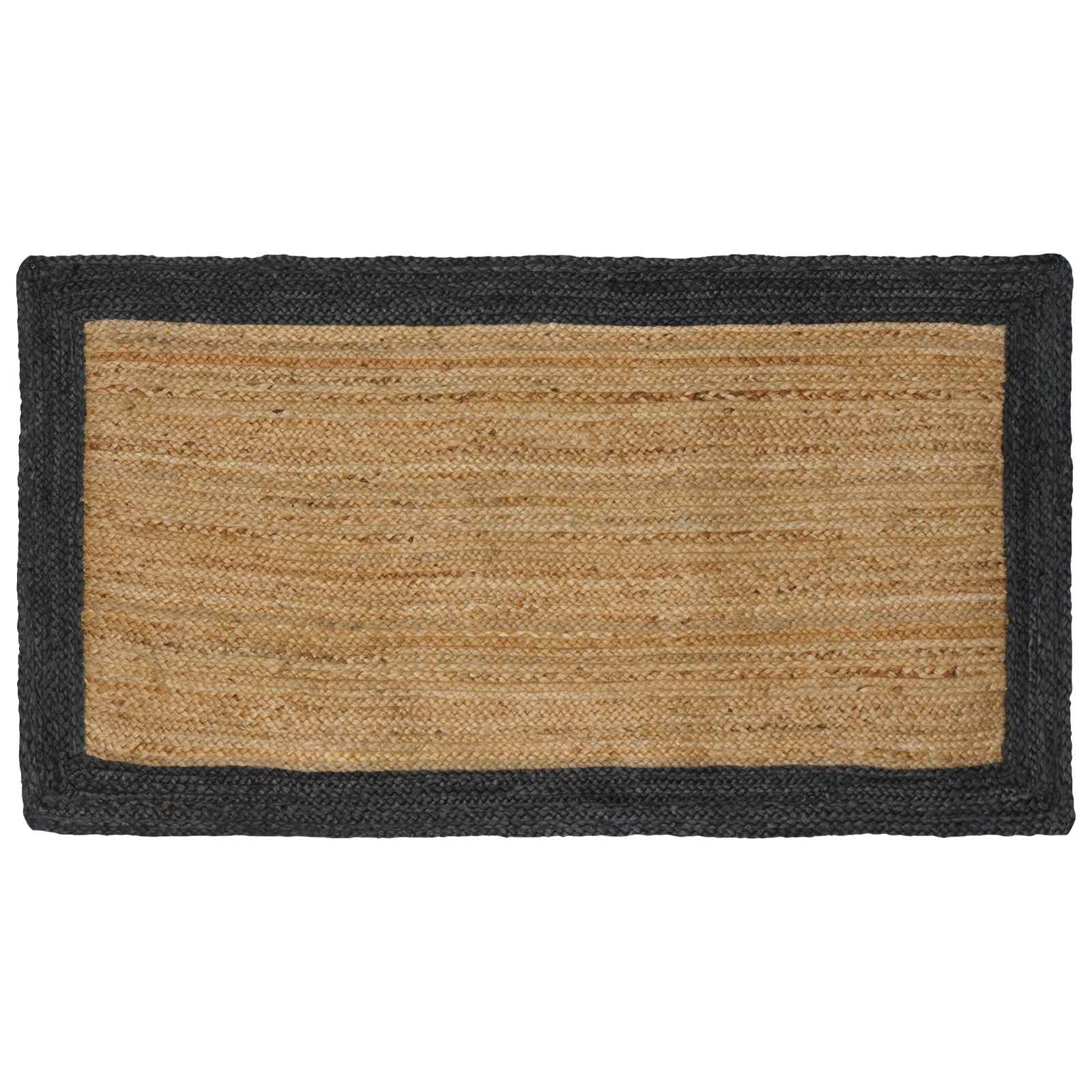 Bereichsteppiche Grau 60 x 110 cm Jute