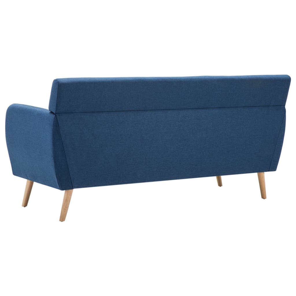 3-Sitzer-Sofa Stoff 172x70x82 cm Dunkelgrau