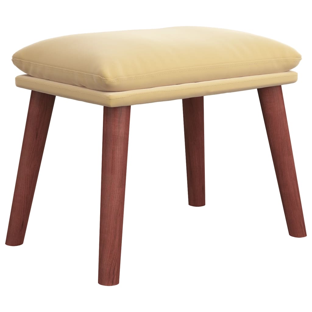 Fußhocker Hellgrau 45x29,5x35 cm Samt