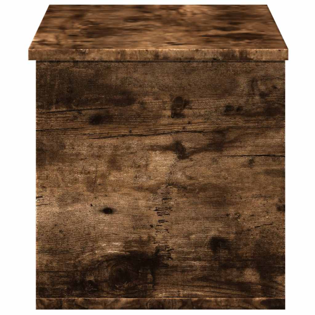 Aufbewahrungstruhe Weiß 84x42x46 cm Holzwerkstoff