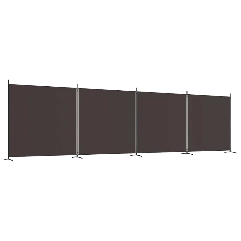 Einzel Panel Raumteiler Beige 175 x 180 cm Stoff