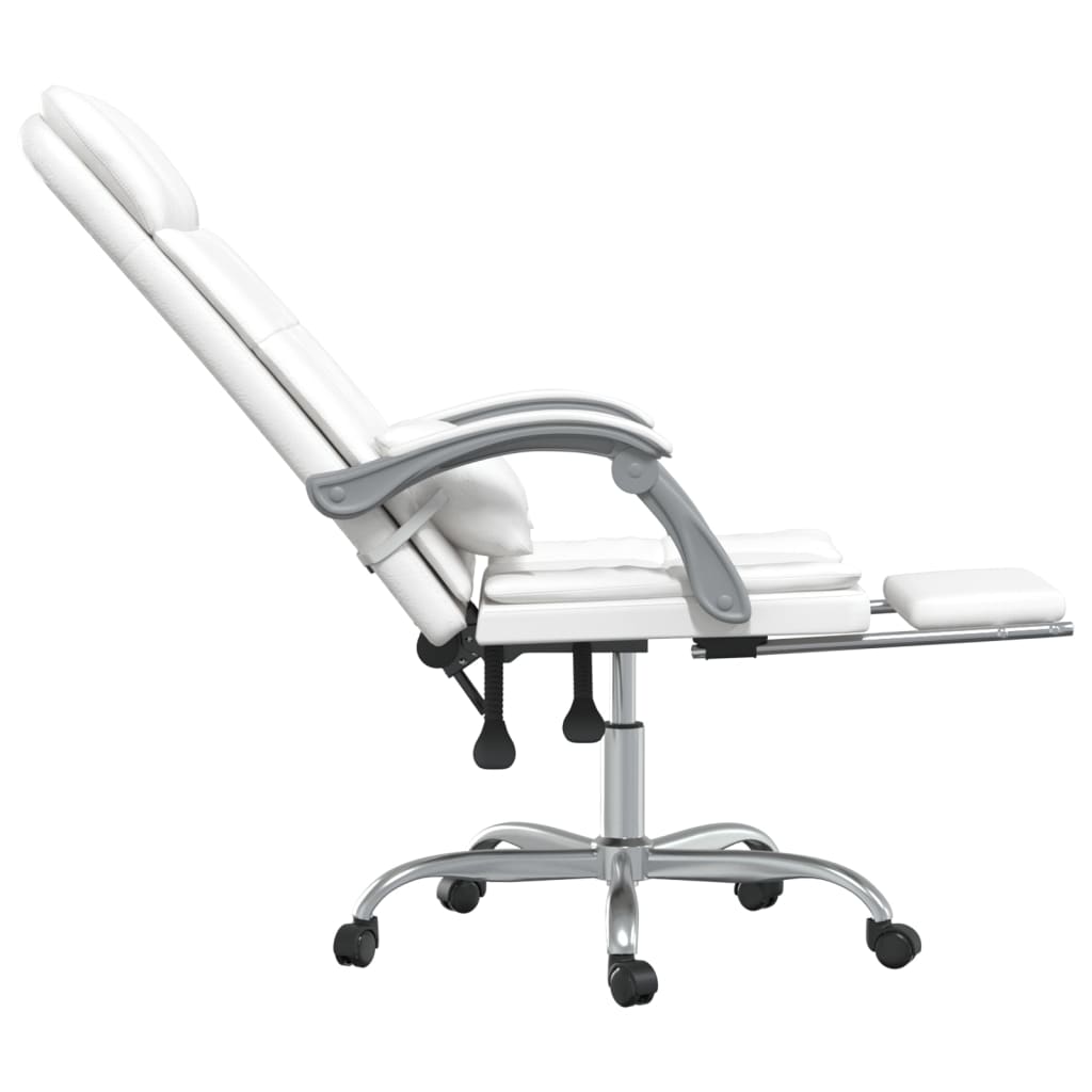 Bürostuhl mit Massagefunktion Schwarz Kunstleder