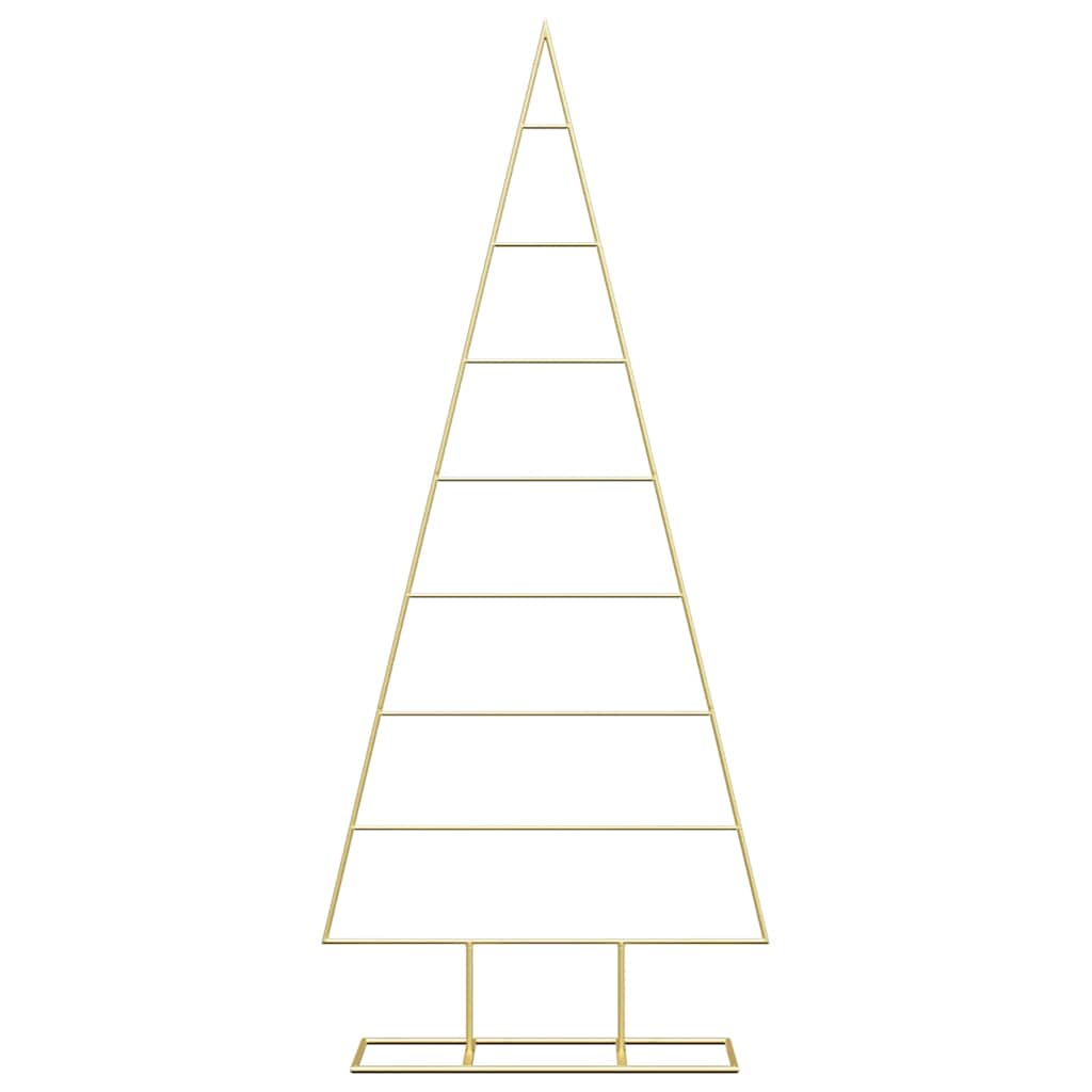 Metall Weihnachtsbaum Gold 60 cm Pulverbeschichteter Stahl
