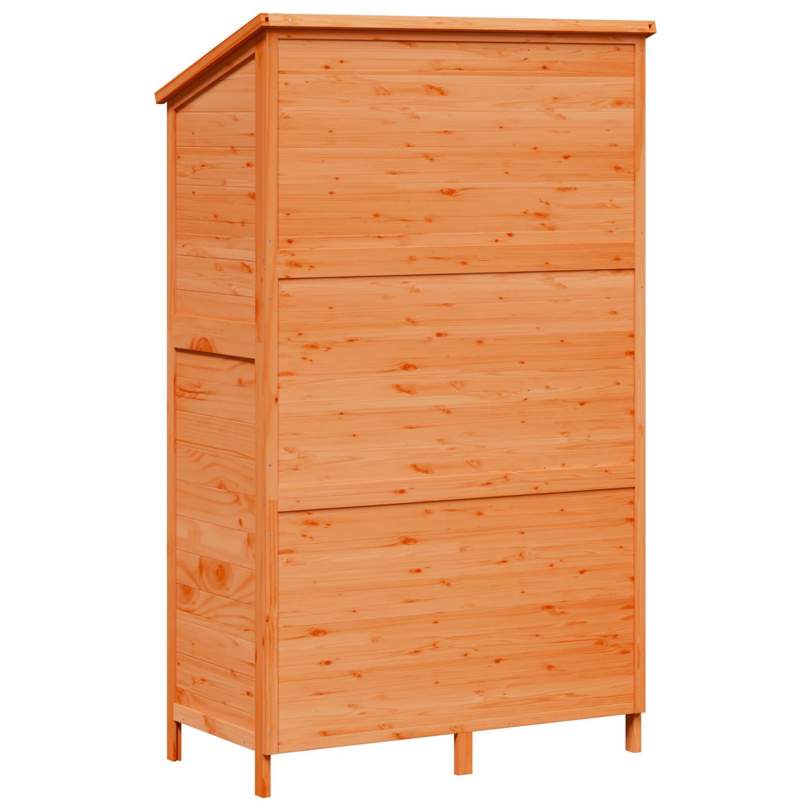 Gartenschuppen Natur 59 x 56 x 113,5 cm Massivholz aus Fichte