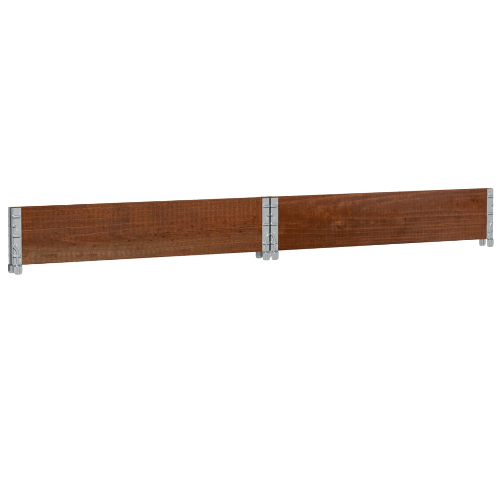 Pflanzkasten Grau 150x100 cm Massivholz Kiefer