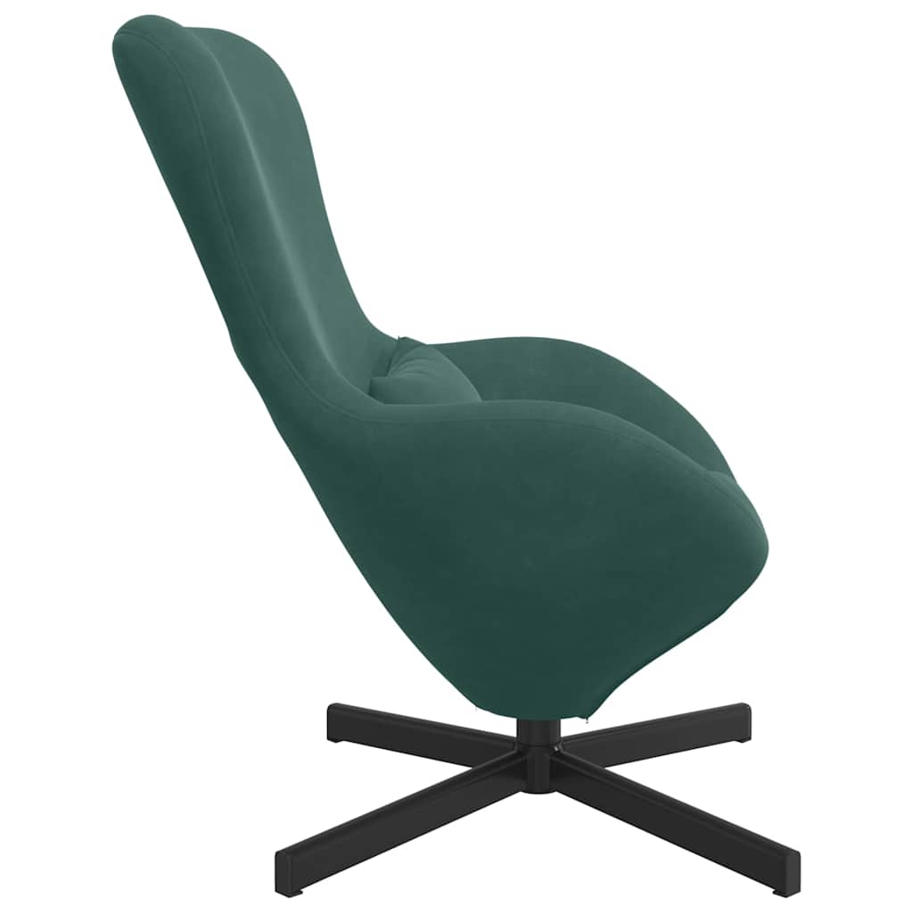 Eiersessel Blau 63 x 73 x 90 cm Samt