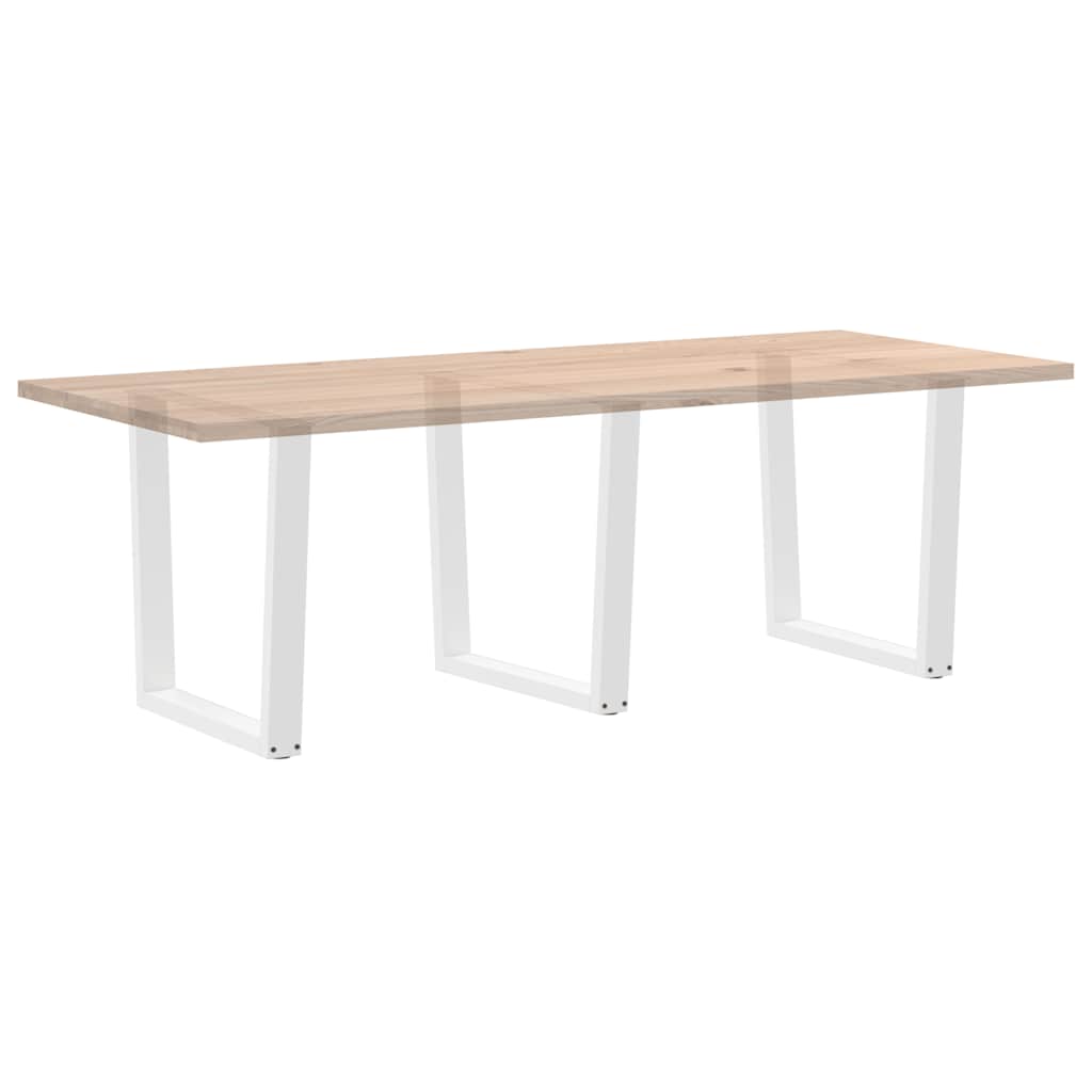 Couchtischbeine V-Form 2 Stück Schwarz 30x(30-31,3) cm Stahl