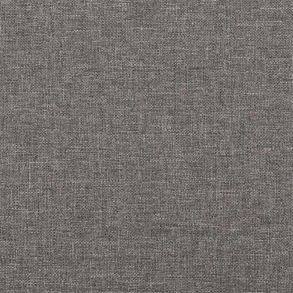 2-Sitzer-Sofa Hellgrau 120 cm Stoff