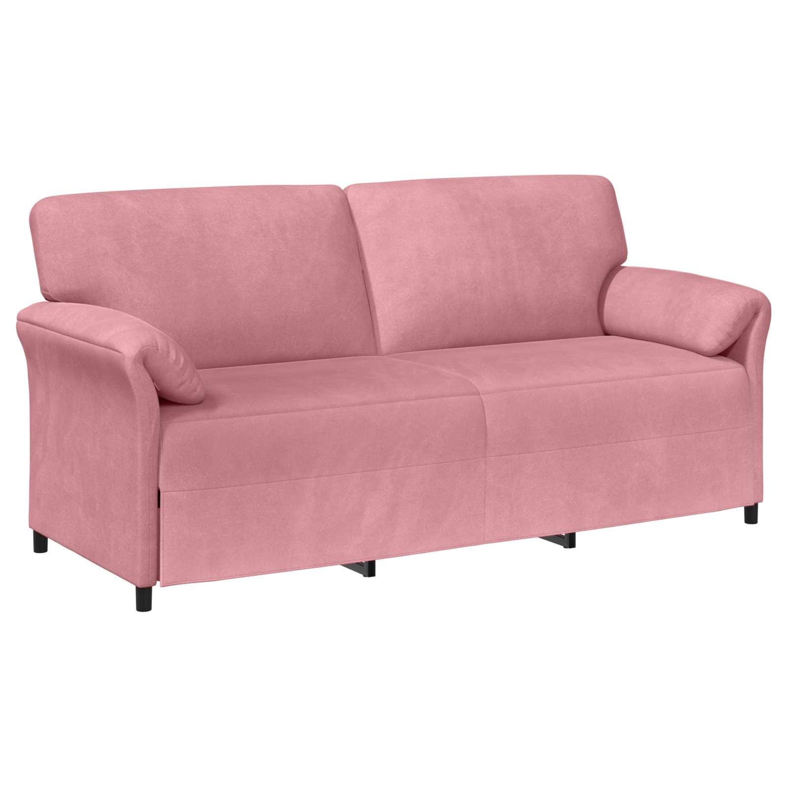 1-Sitzer Sofa Hellgrau 88 x 83 x 95 cm Samt