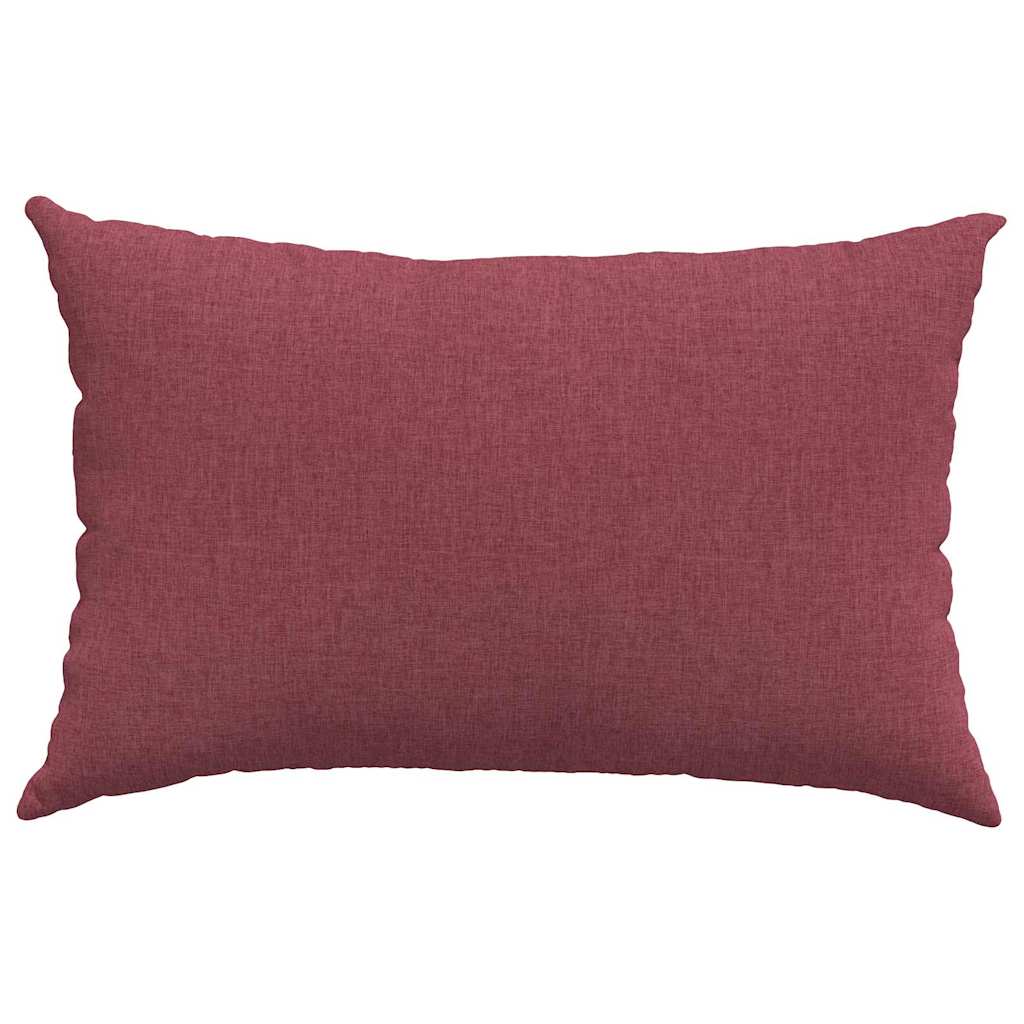 Sofakissen 2 pcs Hellgrau 50 x 30 cm Stoff