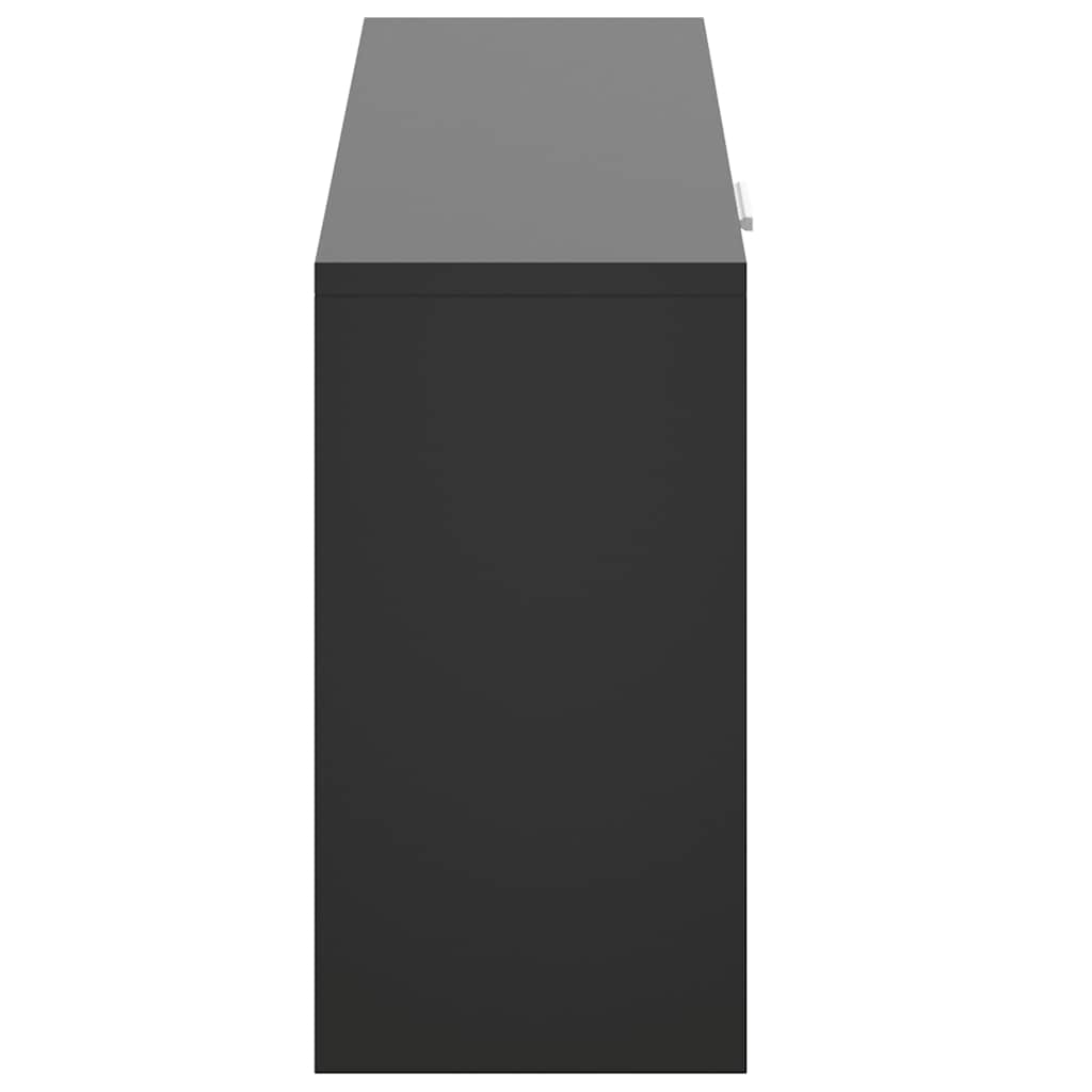 Schuhbank Eiche 80x24x45 cm
