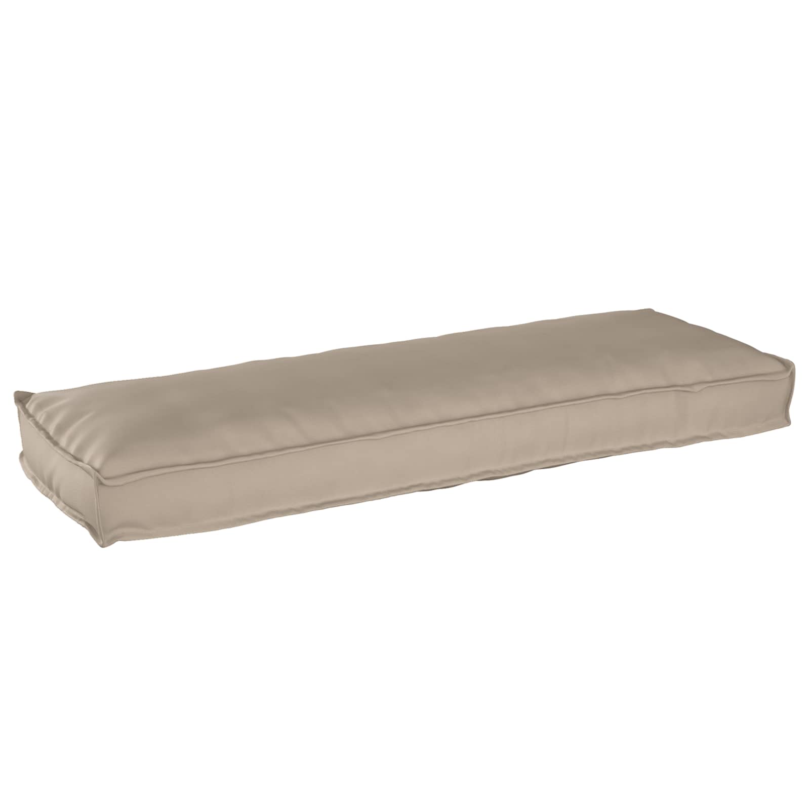 Kissen Anthrazit 120 x 40 x 8 cm Oxford-Stoff