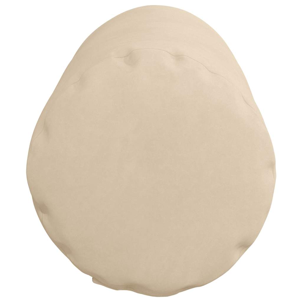 Bolsterkissen 2 Stück Taupe Ø 15 x 40 cm Mikrofaserstoff