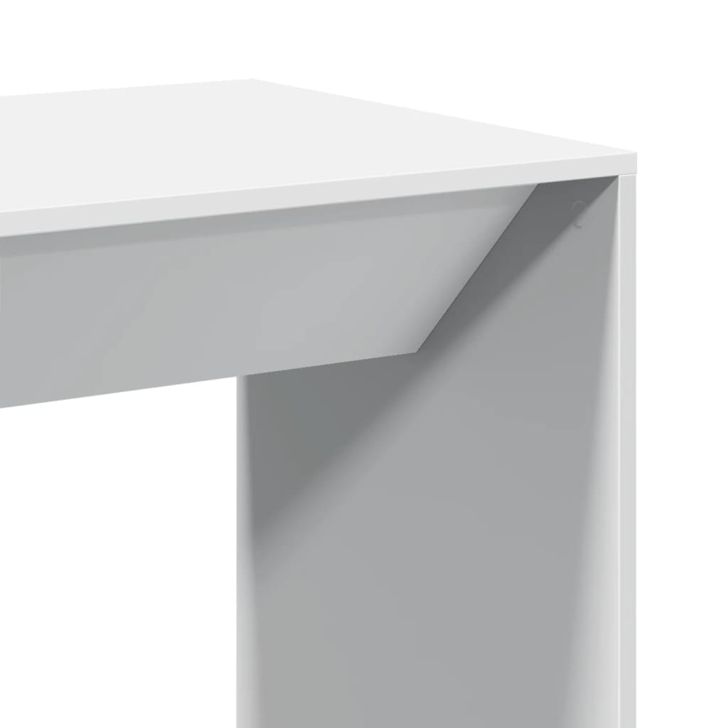 Bartisch Schwarz Eichen-Optik 102 x 50 x 103,5 cm Holzwerkstoff