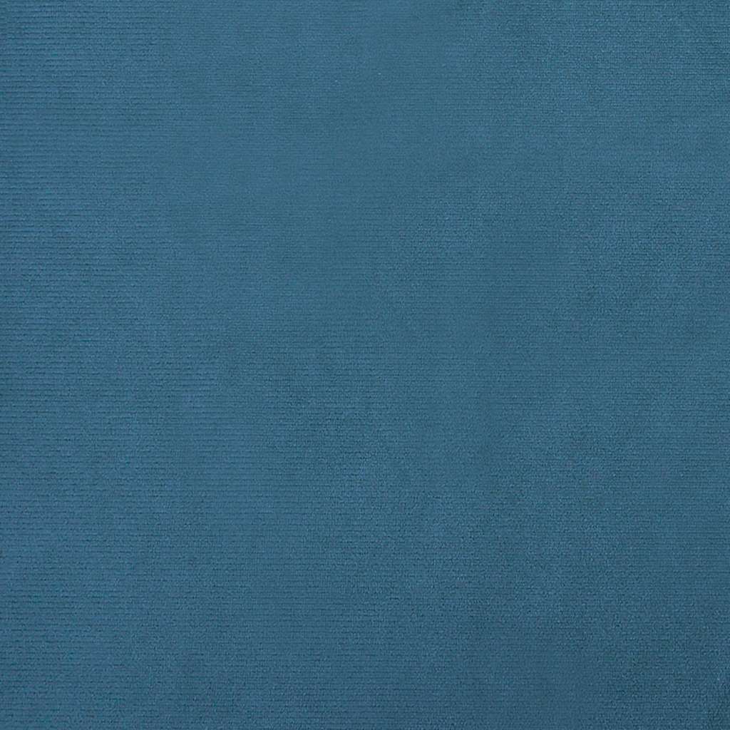 Kindersofa Blau 100x54x33 cm Samt