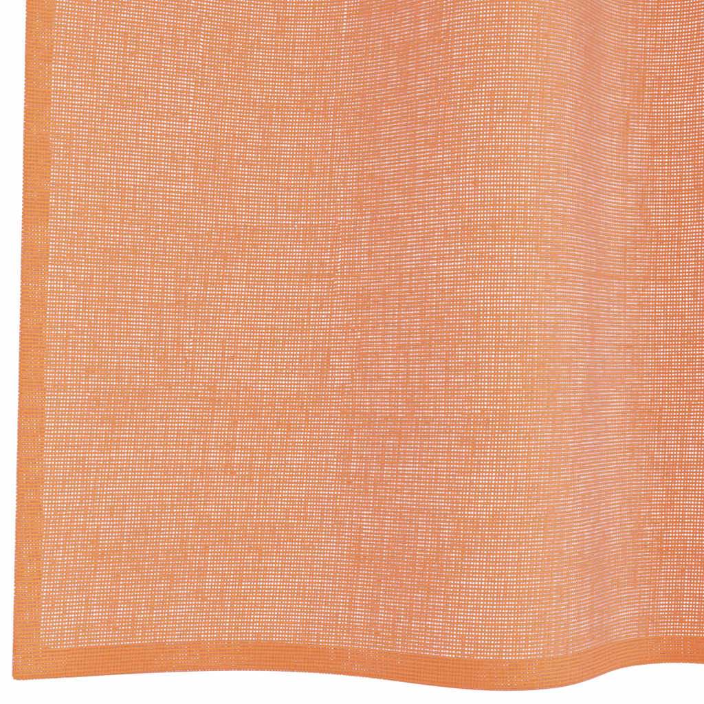 Voile Vorhänge mit Ösen 2 Stk. Apfelgrün 140x140 cm