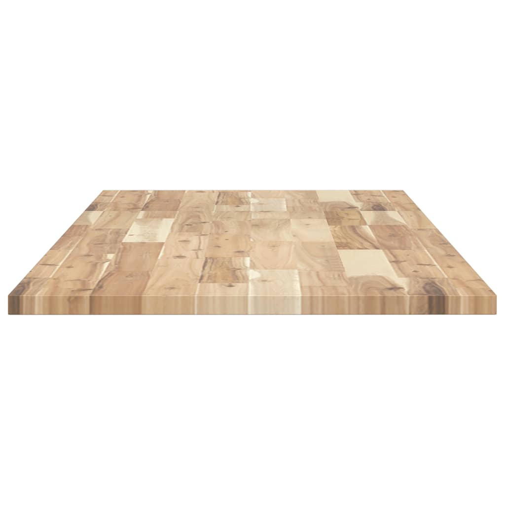 Schreibtischplatte Unbehandelt 60x50x2 cm Massivholz Akazie