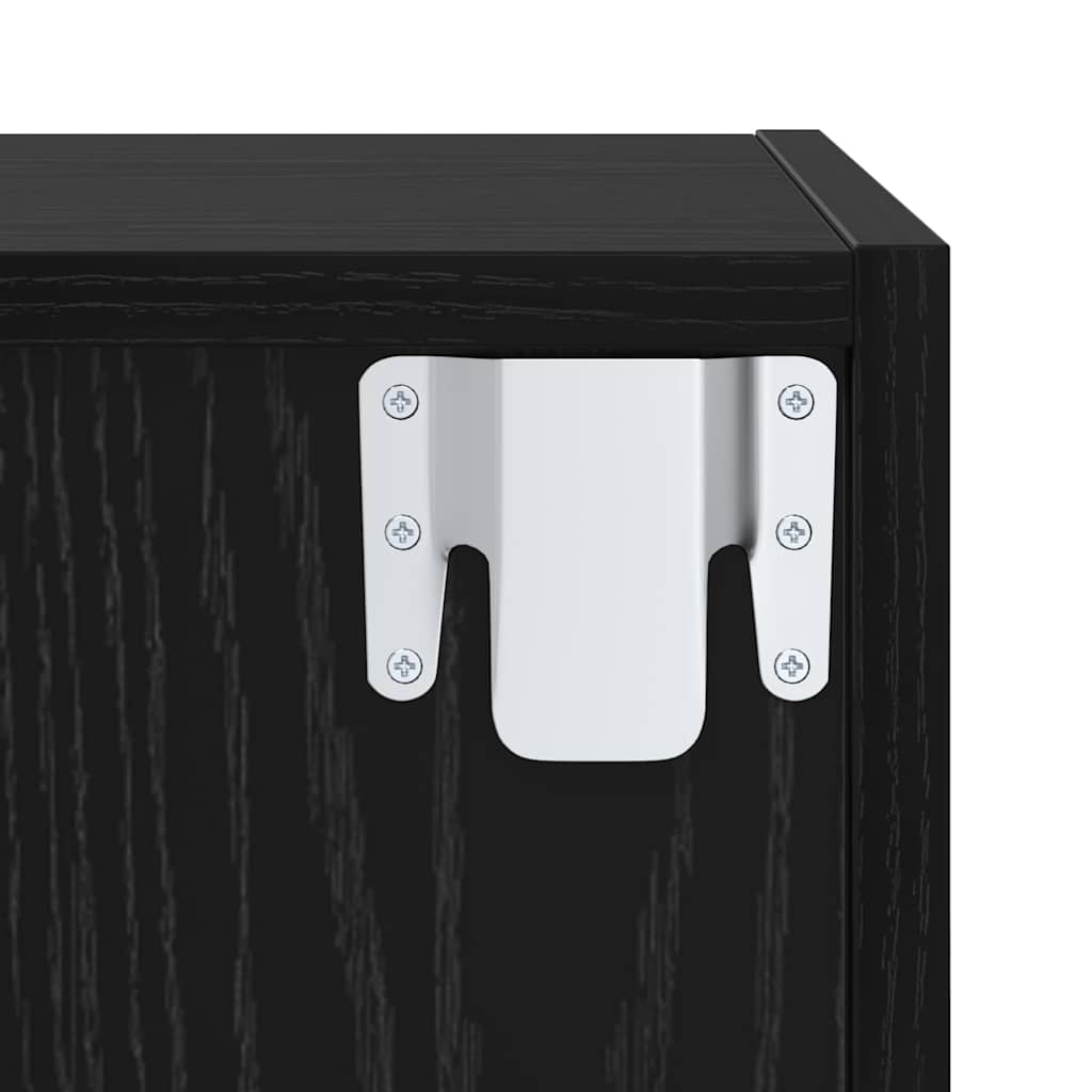 2-tlg. TV-Schrank-Set Grau Holzwerkstoff
