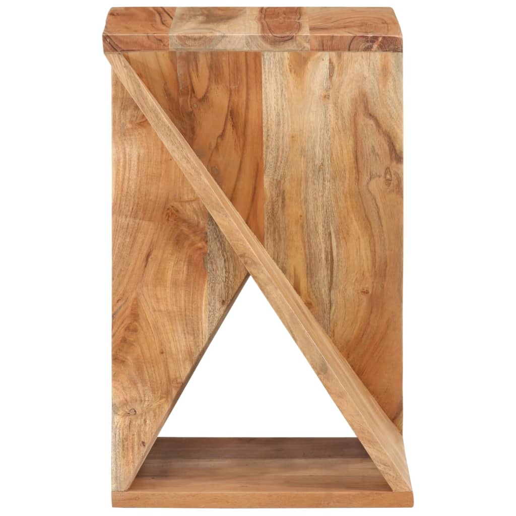 Beistelltisch 35x35x55 cm Altholz Massiv