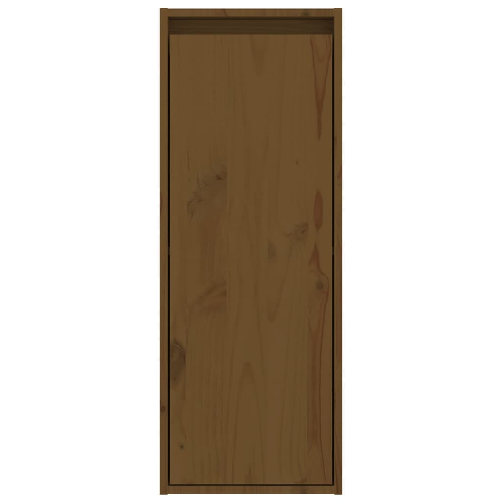 Wandschrank 30x30x80 cm Massivholz Kiefer