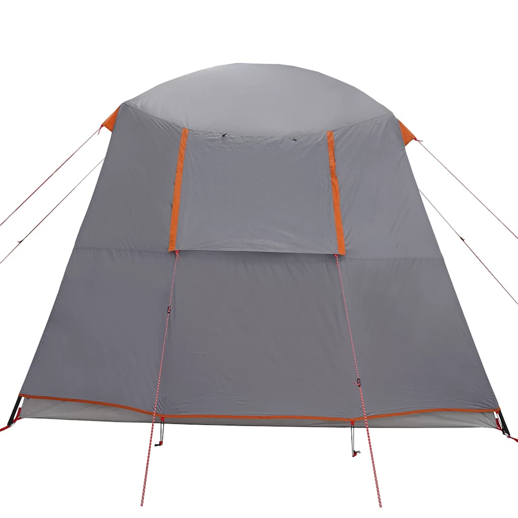 Campingzelt mit Vorzelt 5 Personen Grün Wasserdicht