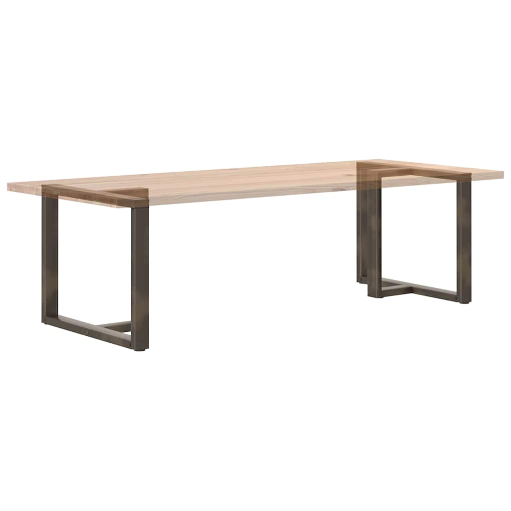 Couchtischbeine T-Form 2 Stk. Schwarz 30x25x(30-31) cm Stahl