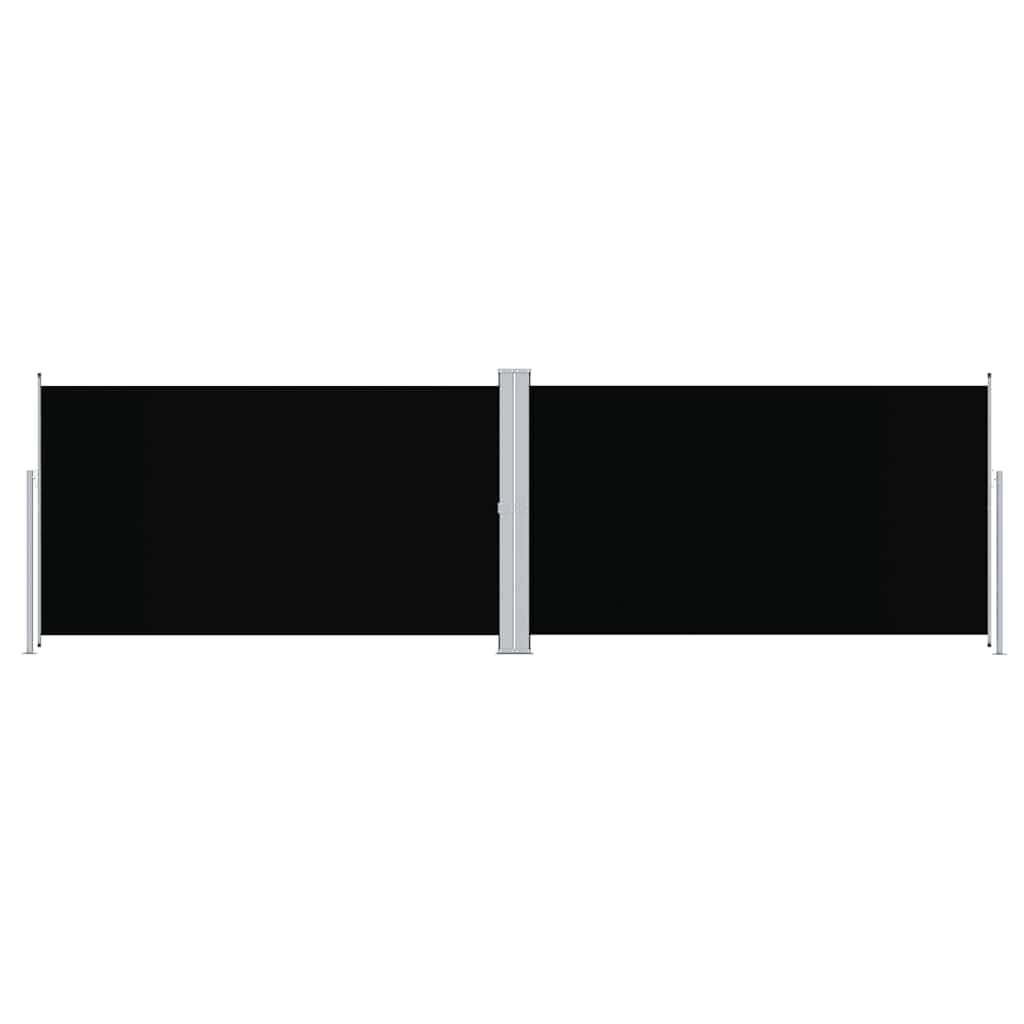 Ausziehbare Seitenmarkise 160×600 cm Braun