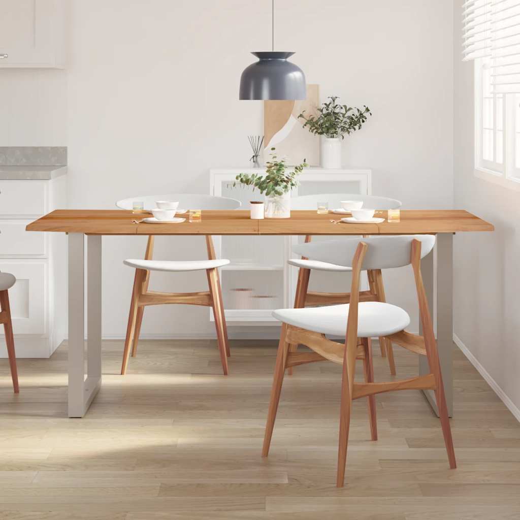 Esstisch 154x80x76 cm Massivholz Akazie