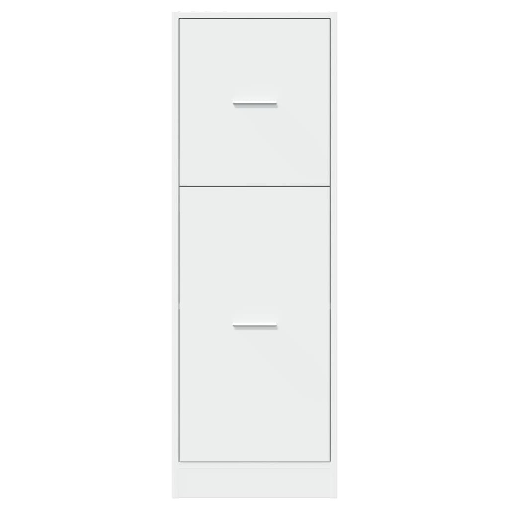 Apothekerschrank Weiß 30 x 41 x 174,5 cm Holzwerkstoff