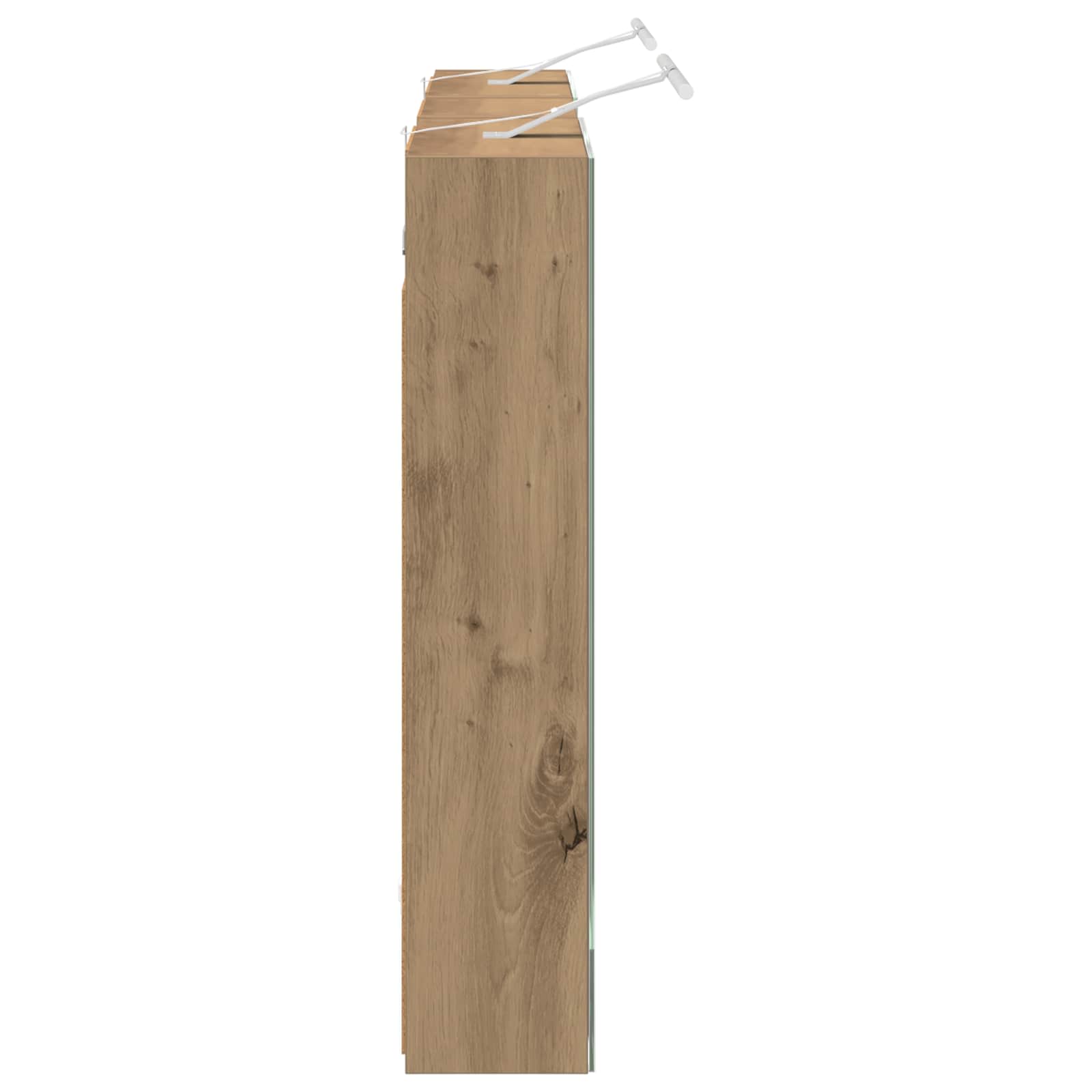 Badezimmerschrank-Set 3 pcs 80 x 10,5 x 50 cm Holzwerkstoff
