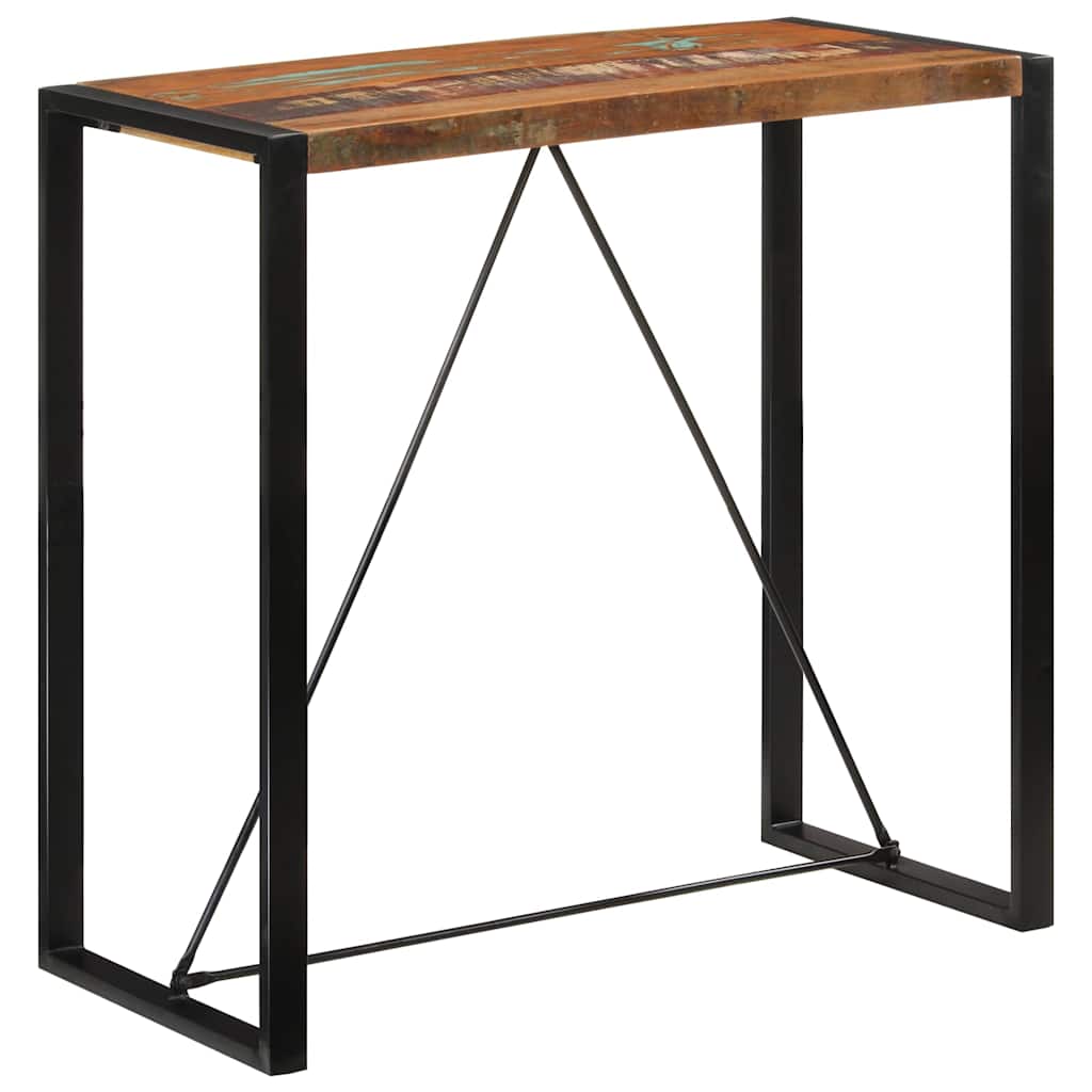 Bartisch 110 x 60 x 110 cm Massivholz Mango