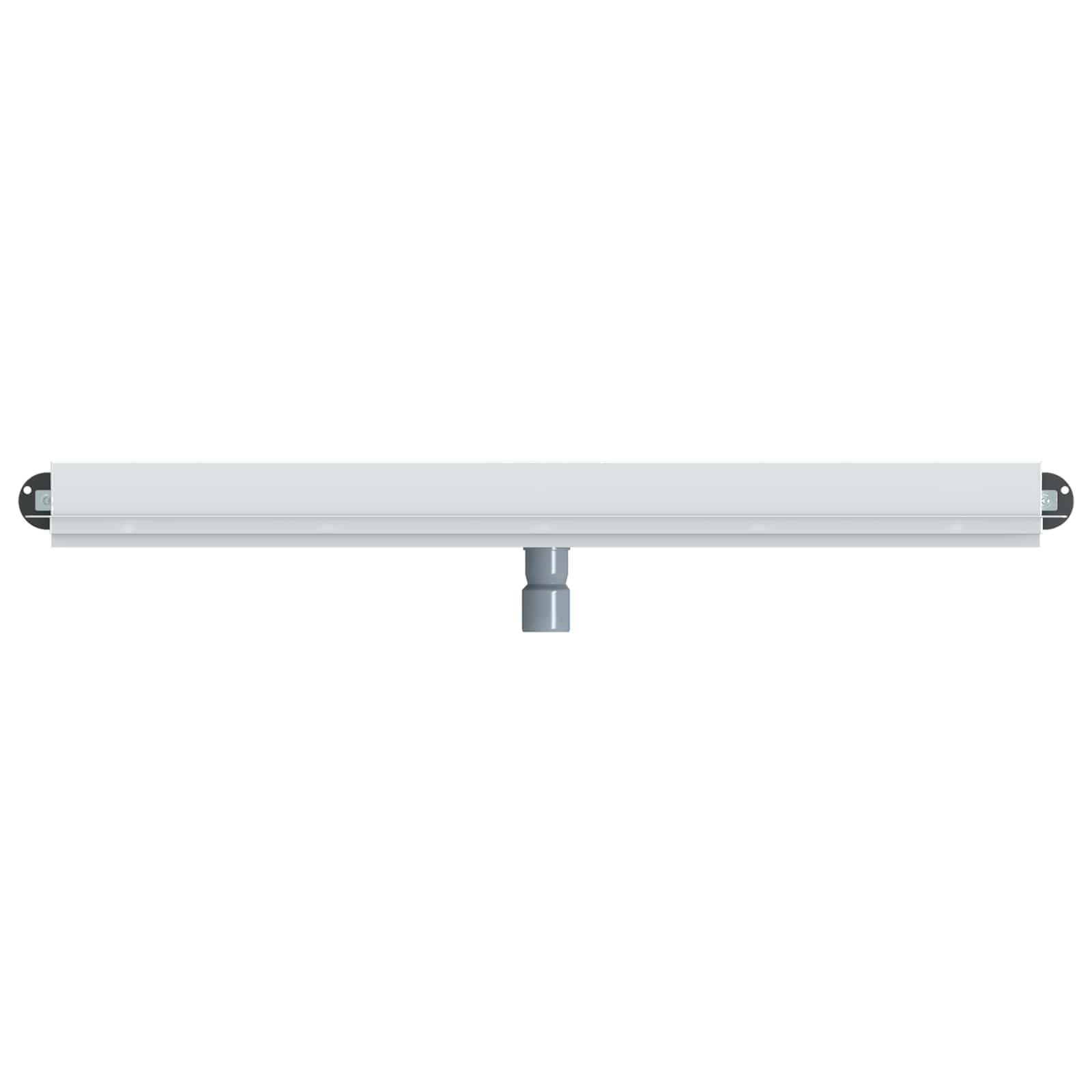 Wandmontierter Duschablauf Silber 50 cm Edelstahl 304