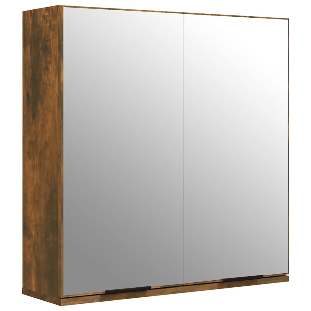 Bad-Spiegelschrank Weiß 64x20x67 cm