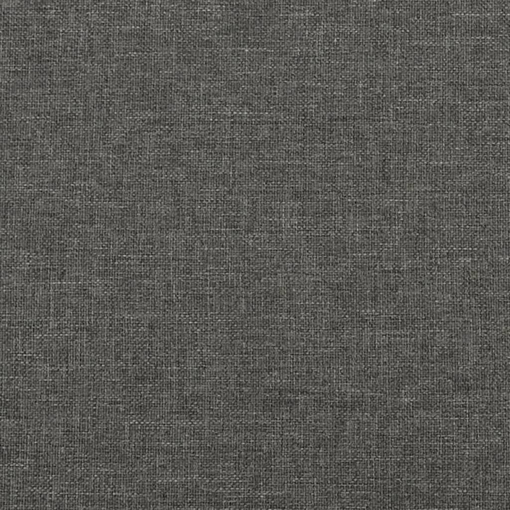 Taschenfederkernmatratze Mittel Hellgrau 80x200x20 cm Stoff