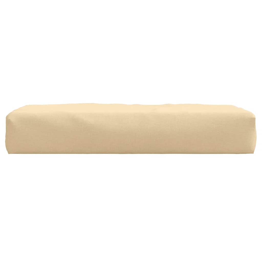 Palettenkissen 2-tlg. Melange Anthrazit Stoff