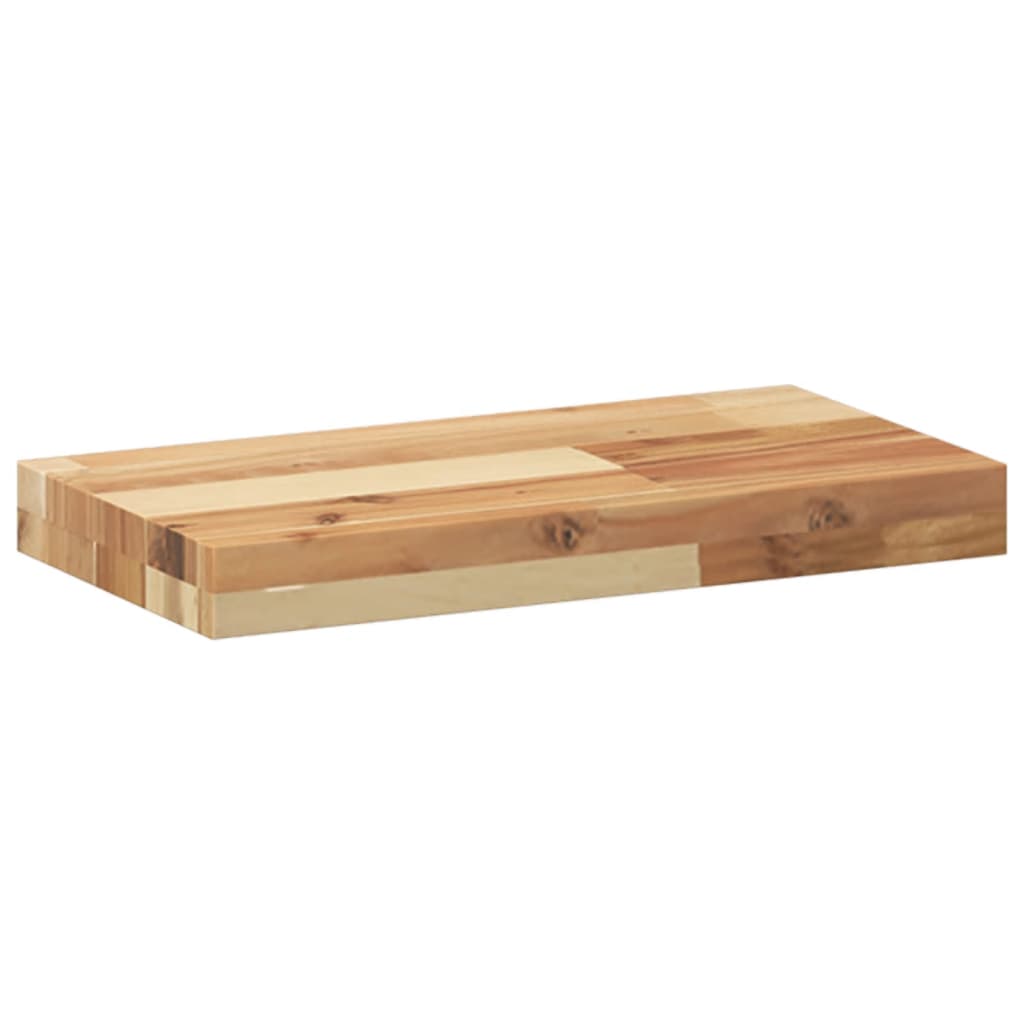 Tischplatte 40x20x2 cm Rechteckig Massivholz Akazie