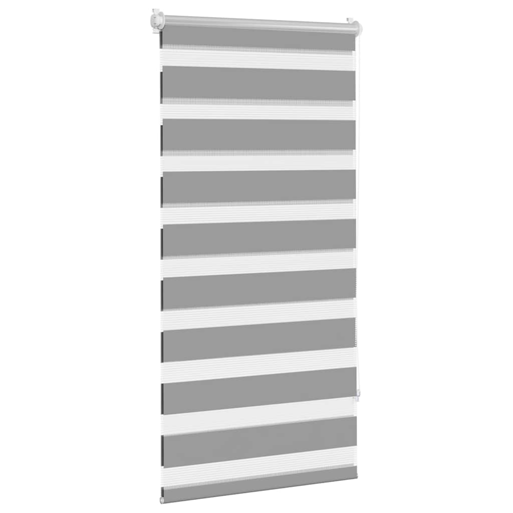 Zebra-Rollo 40,9 x 100 cm, Stoffbreite 36,7 cm, Weiß