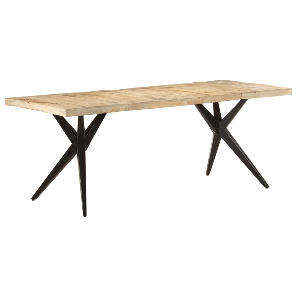 Esstisch 160x80x76 cm Massivholz Akazie