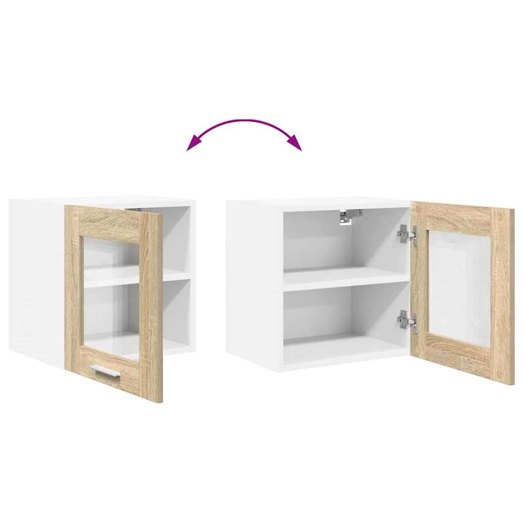 Unterschrank Lyon Weiß 60x46x81,5 cm Holzwerkstoff