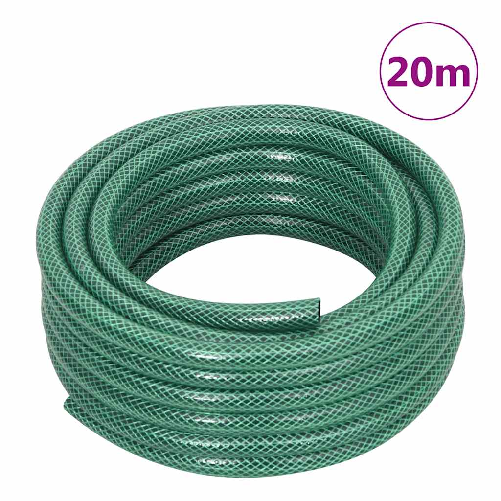 Schlauchtrommel Freistehend Grün mit 20 m Schlauch PVC