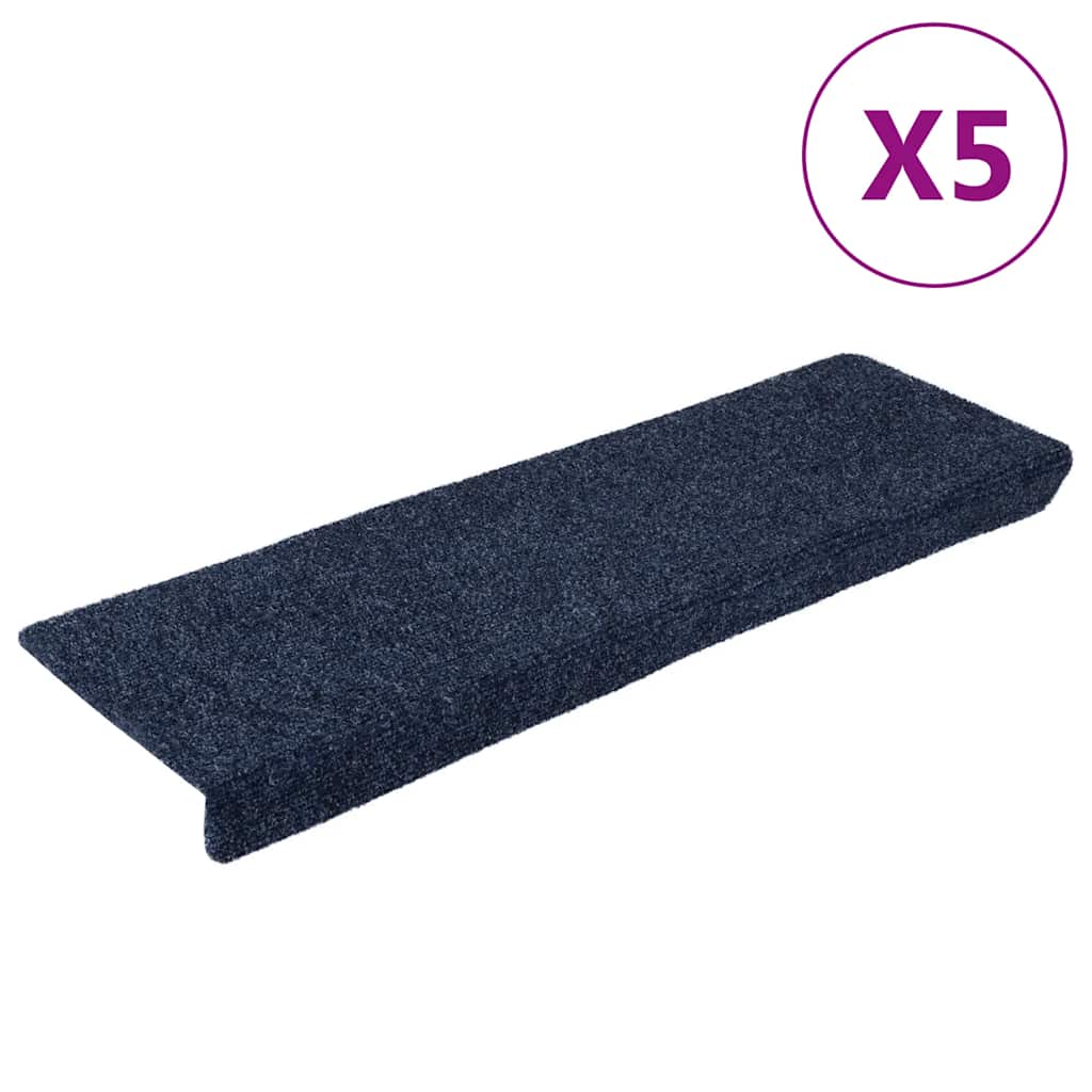 Stufenmatten Selbstklebend 15 Stk. 65x21x4 cm Hellbraun Rechteckiger Rand