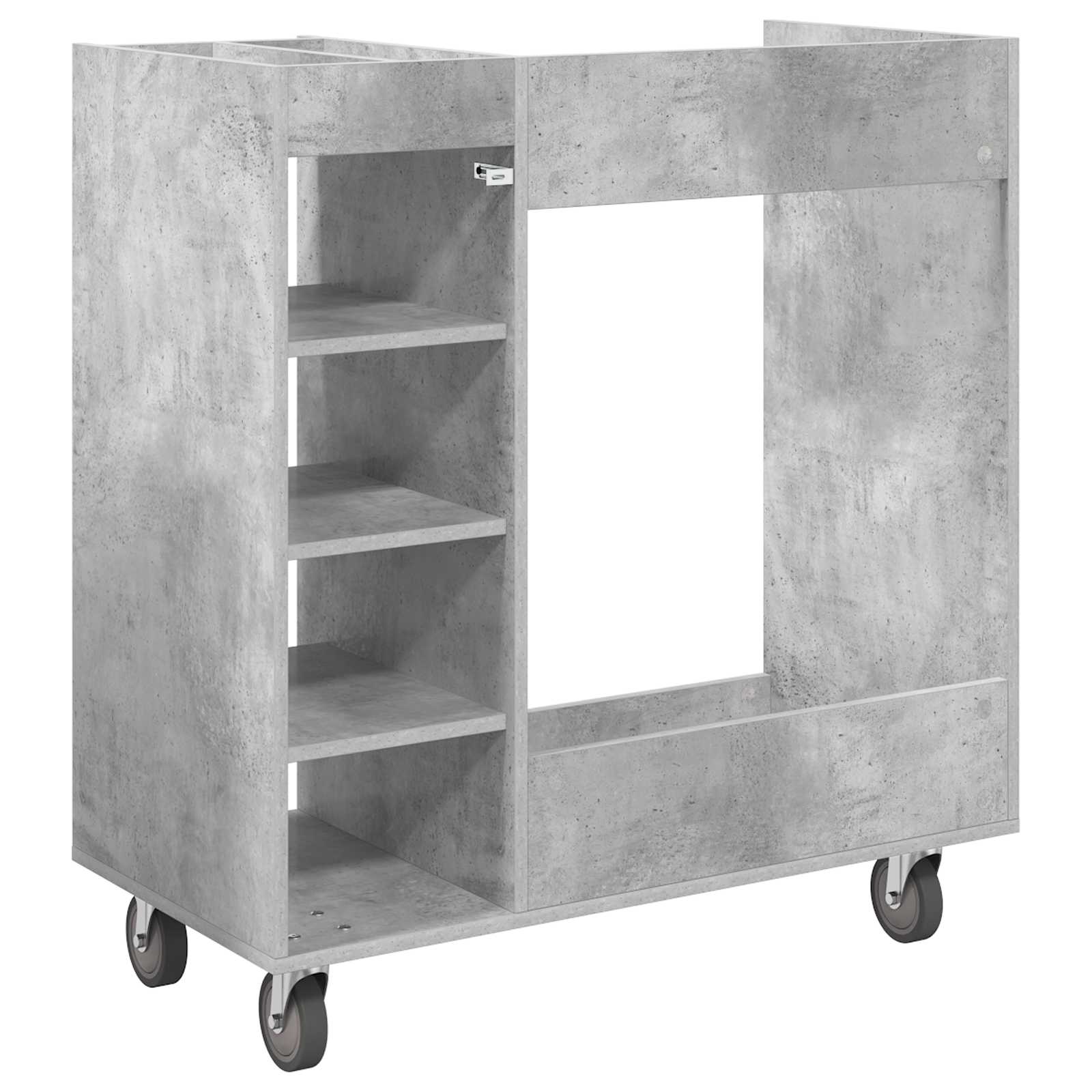 Golf Schrank Mit Rad Uni Weiß 65 x 45 x 98 cm