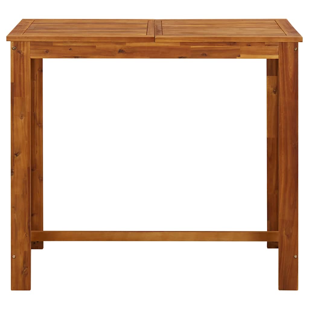 Bartisch Massivholz Akazie 120x60x105 cm