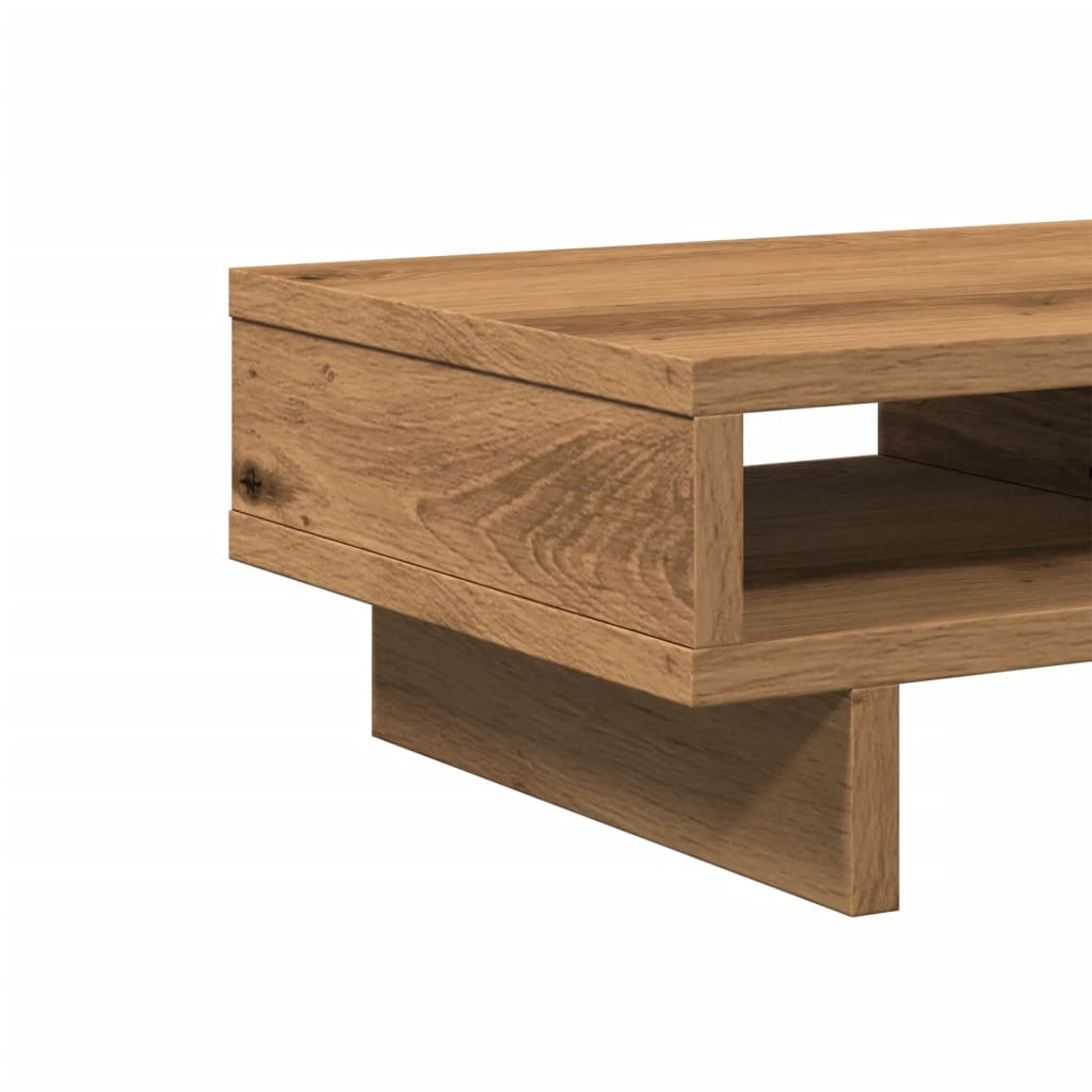 Monitor Halterung Schwarz 100 x 27 x 15 cm Holzwerkstoff