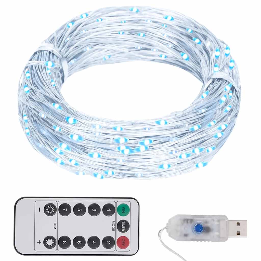 LED-Lichterkette mit 150 LEDs Warmweiß 15 m