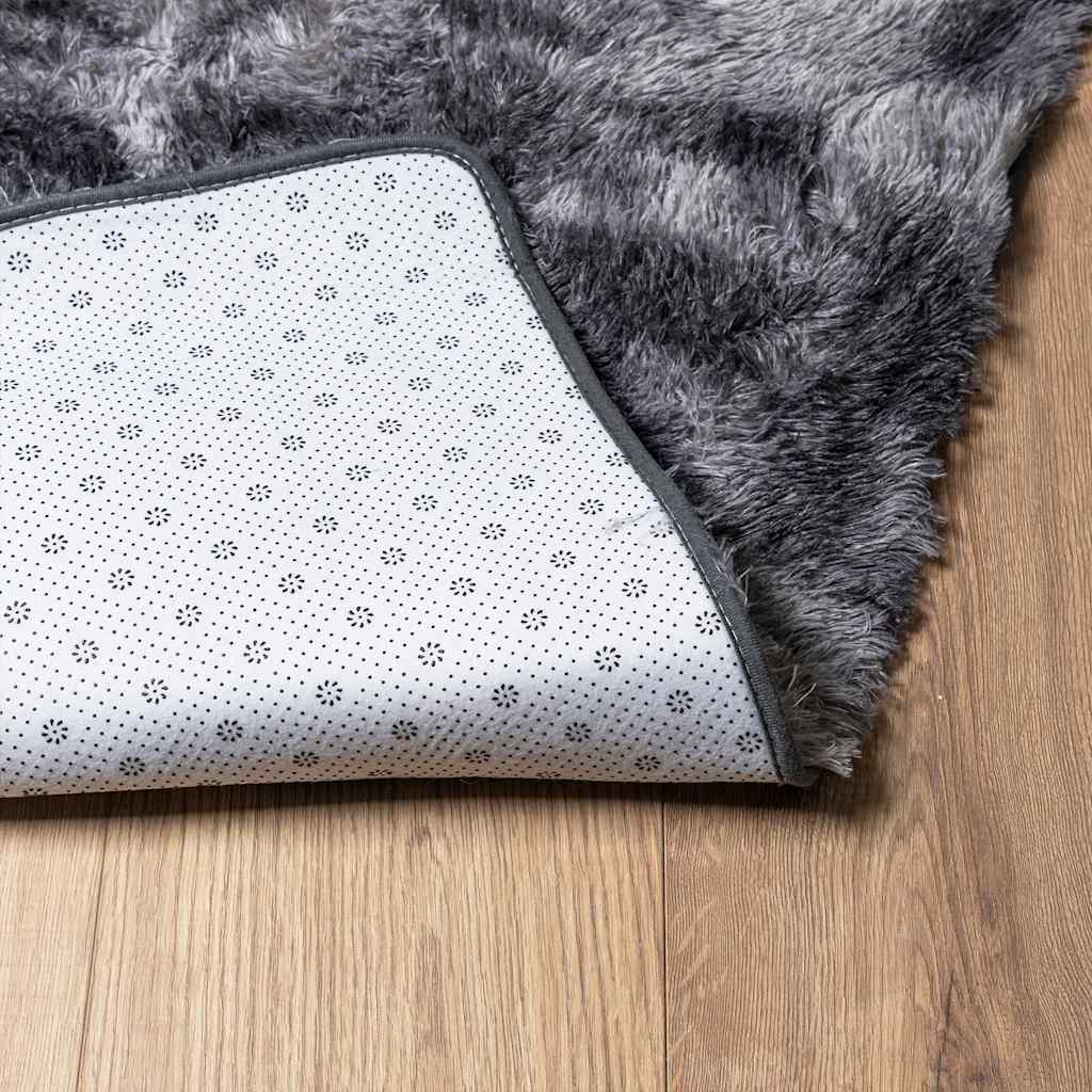 Teppich Shaggy Hochflor NAVARRA Beige 60x100 cm Polyester