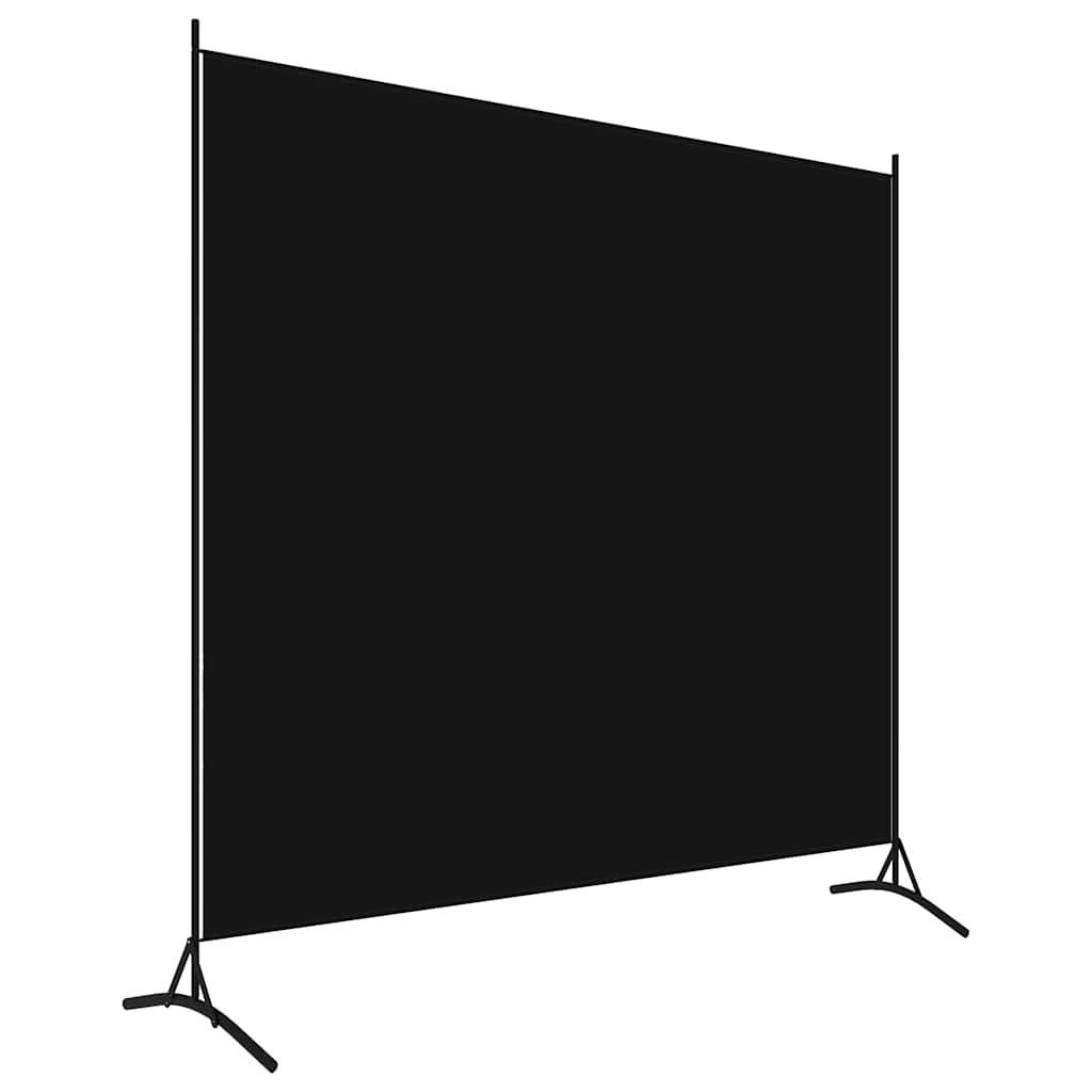 Einzel Panel Raumteiler Beige 175 x 180 cm Stoff