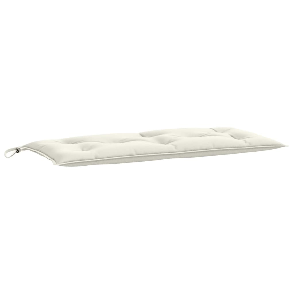 Gartenbank-Auflagen 2 Stk. Melange Anthrazit 100x50x7 cm Stoff
