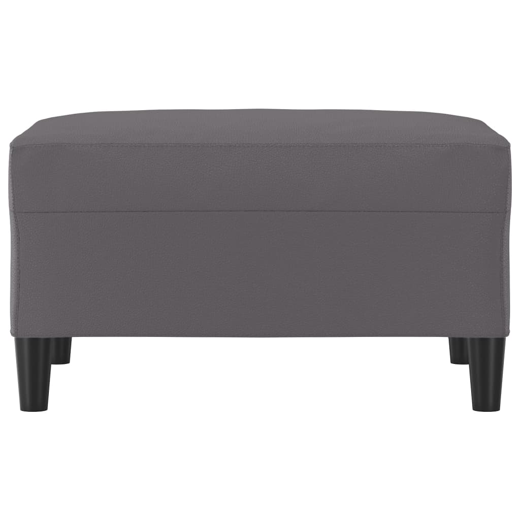 Fußhocker Schwarz 60x50x41 cm Kunstleder